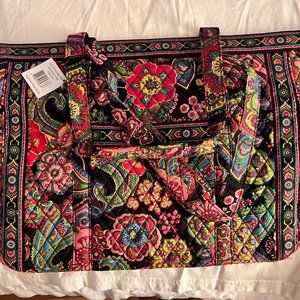 Vera Bradley Get Carried Away Symphony in Hue Tote